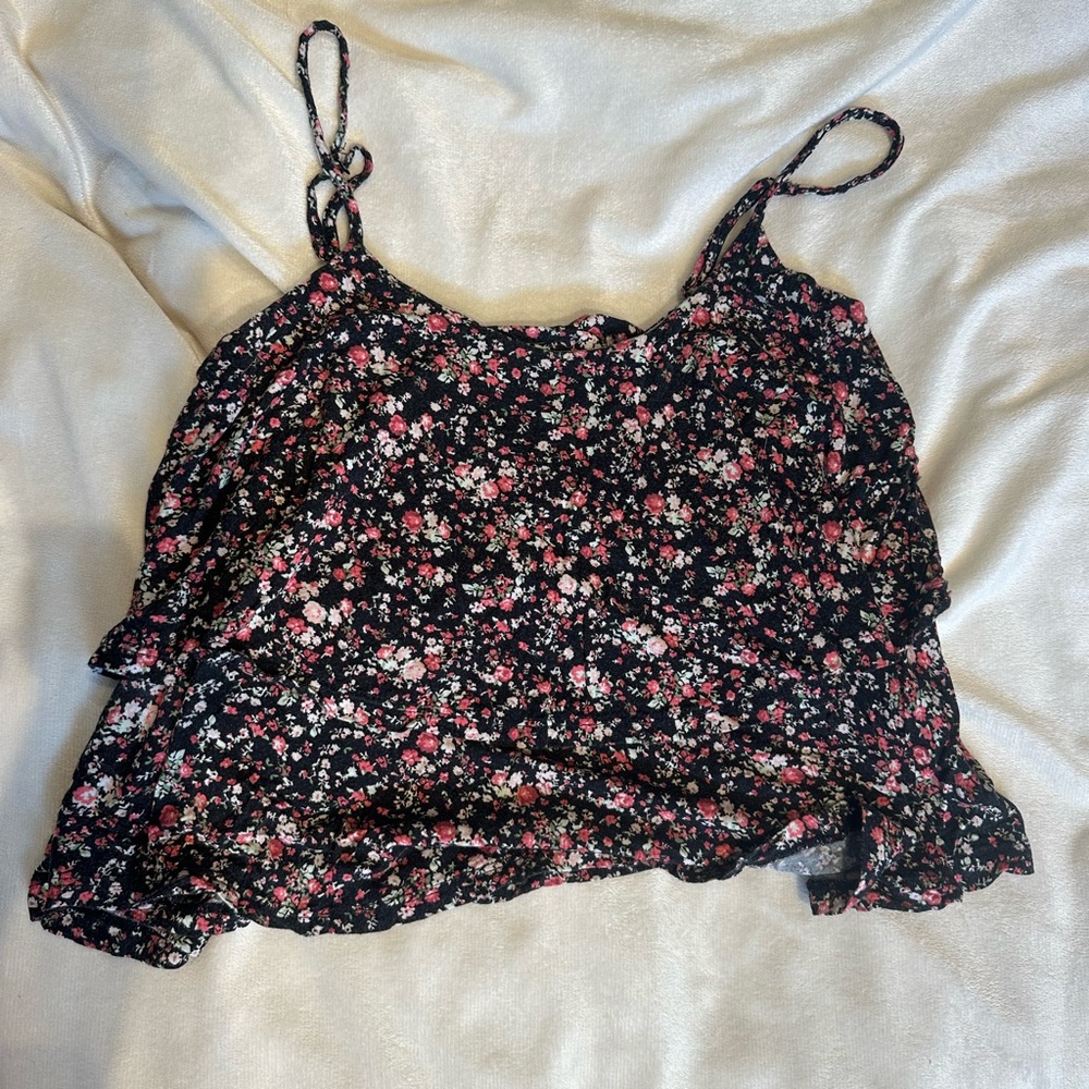 Garage Floral Flowy Tank Top